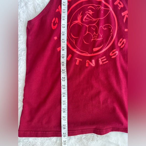 Gymshark Scoop Neck Cut Off Style Tank Top Size Small - Picture 4 of 6